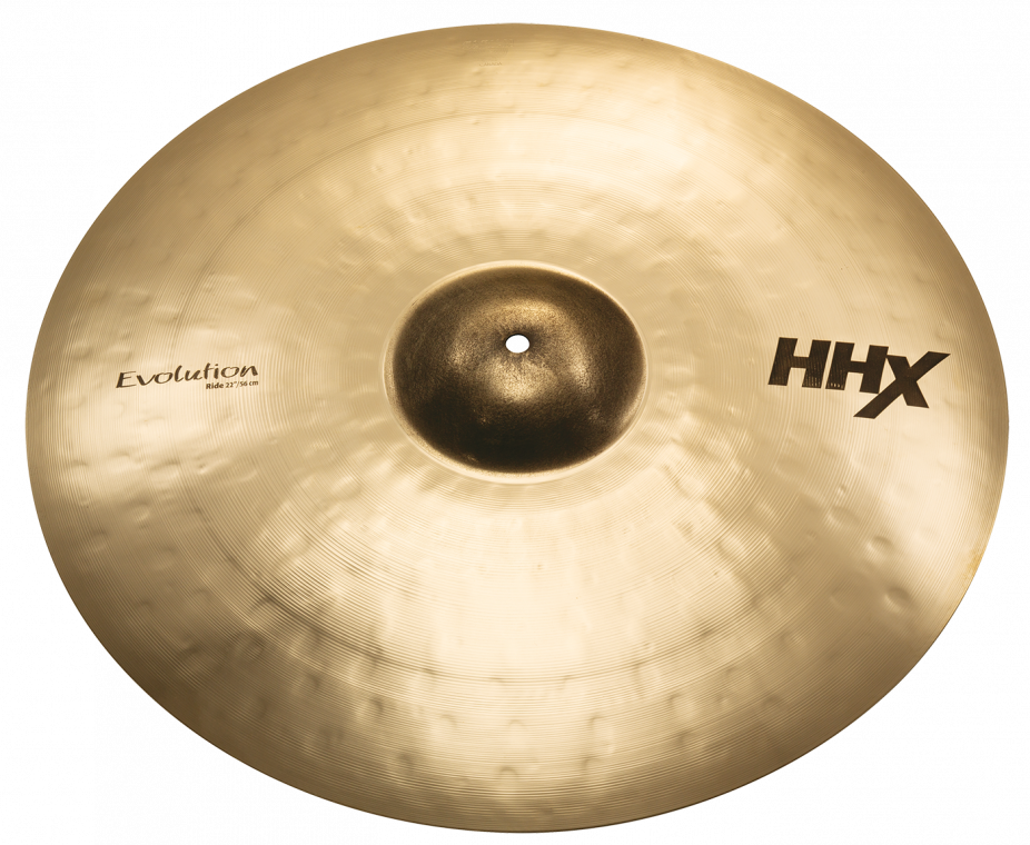 Sabian 22インチ HHX Evolution Ride Cymbal - ブリリアント仕上げ-