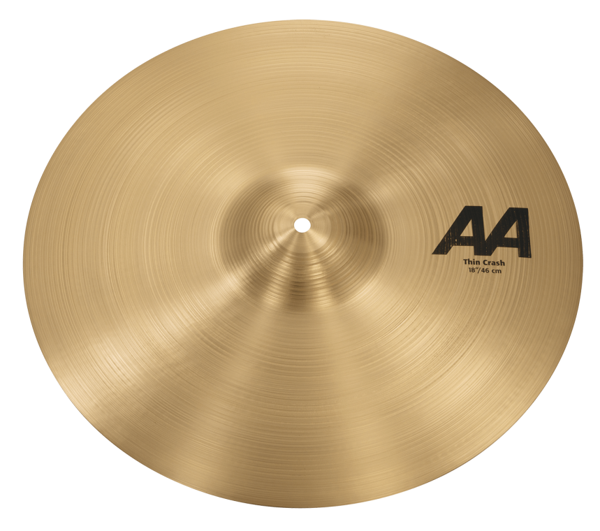 輸入品☆ SABIAN セイビアン AA THIN CRASH 16/41cm 17/43cm シンバル 2枚セット ☆中古☆ シンバル