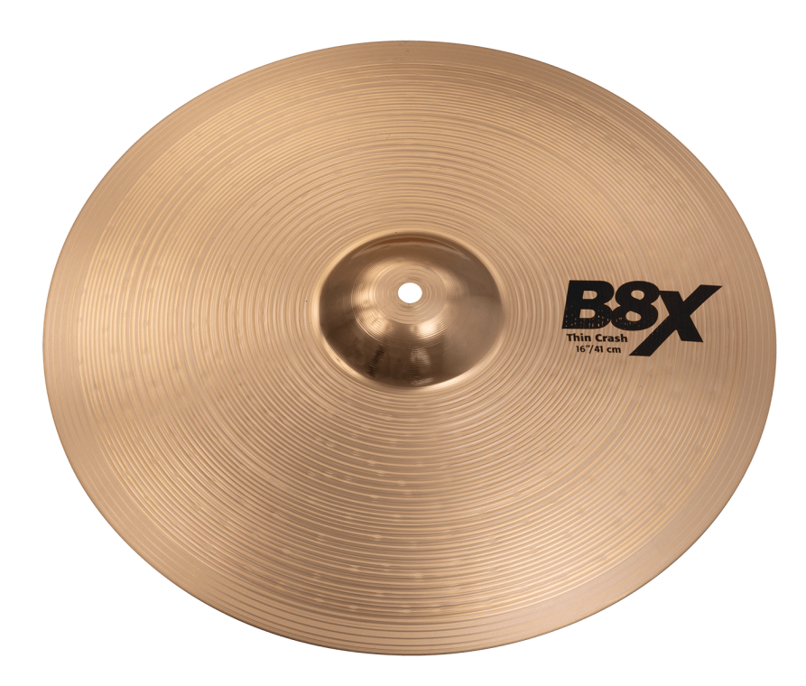 Sabian B8X 16 Thin Crash Cymbal 