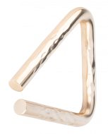 4” Center Hammered Triangle
