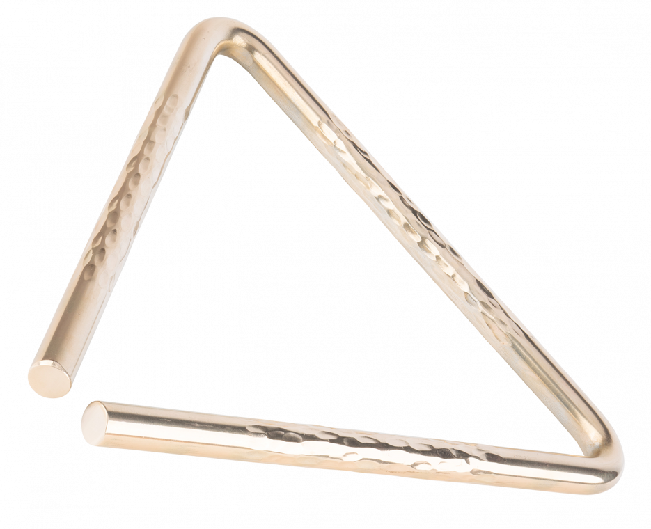8” Center Hammered Triangle