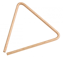 8” Hand Hammered B8 Bronze Triangle