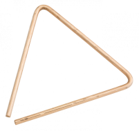 9” Hand Hammered B8 Bronze Triangle